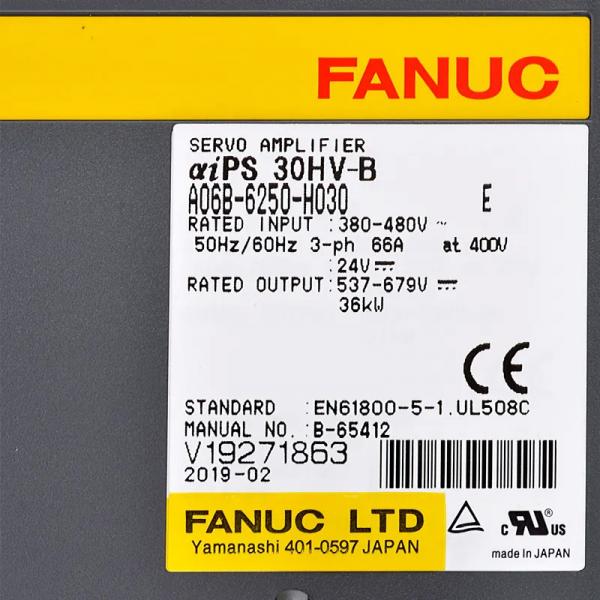 Quality A06B-6250-H030  DC Fanuc Servo Drive Semiconductor 100% Original for sale