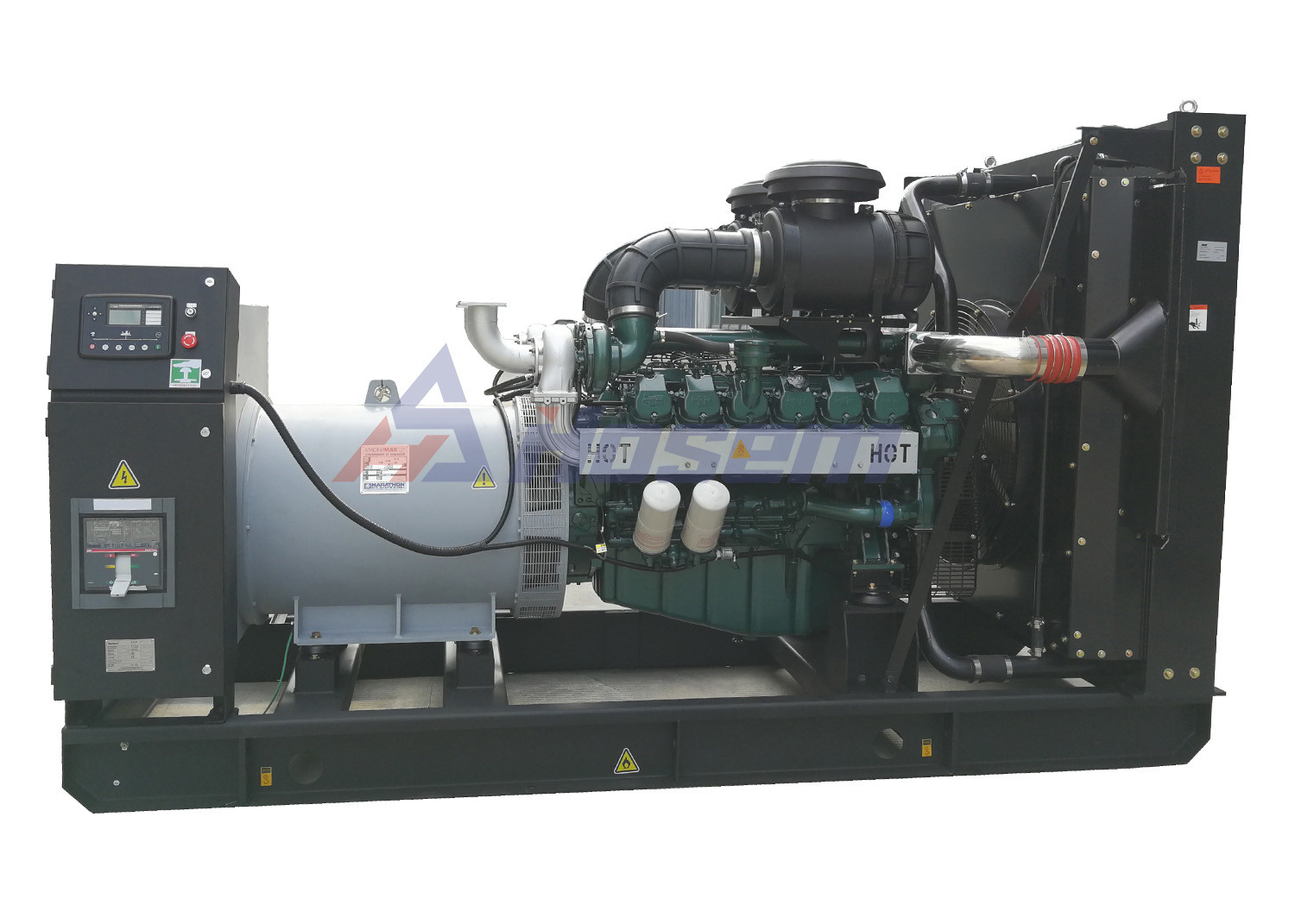 China 500kVA Soundproof Diesel Generator factory