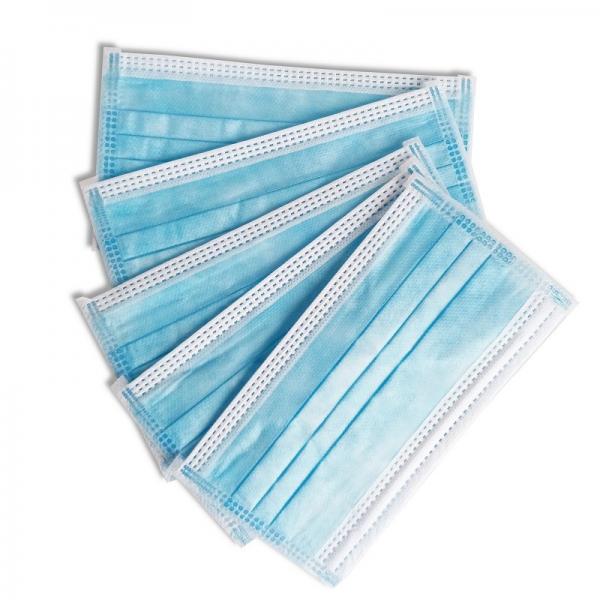 Quality Eco Friendly Disposable Face Mask Earloop 3 Ply Dust Protection Mask for sale