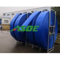china Long Length Heavy Pump Water Well Hose With Circular Woven Polyester Jacket