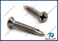 China Martenistic Stainless Steel 410 Philips Flat Head Self-drilling Sheet Metal Screws factory