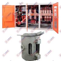 China Aluminum Shell High Frequency Induction Melting Furnace High Durability Energy Saving factory