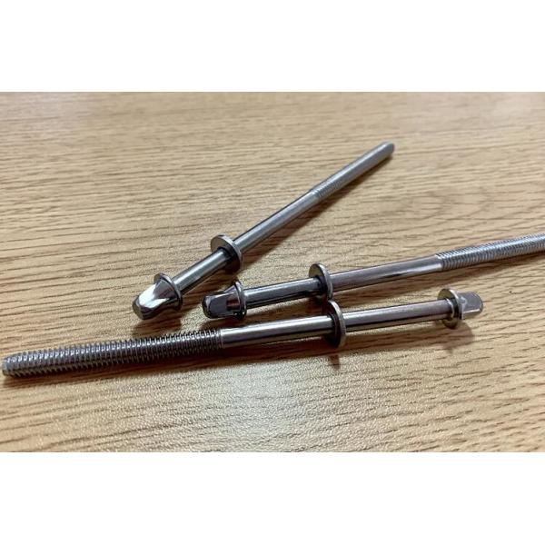 Quality Wafer Head Non Standard Screws , Stainless Steel Sems Screws With Square Washer for sale