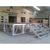 China Aluminum Movable Stage Platform Adjustable Modular Stage Systems factory