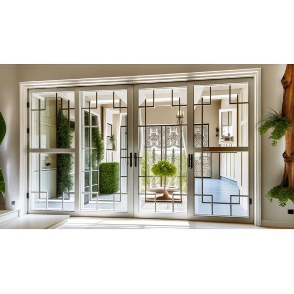 Quality Ventilated Residential Aluminium Sliding Glass Doors Fireproof ODM for sale