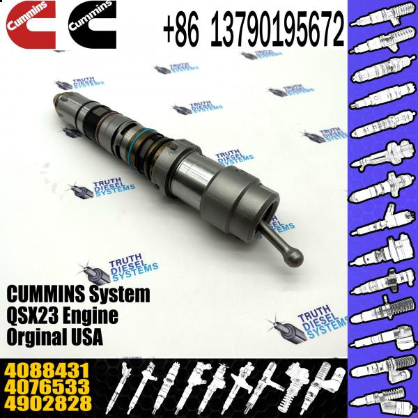 Quality 4088431 Genuine Diesel Engine Common Rail QSX15 Fuel Injector 4076533 4902827 for sale
