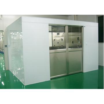 Quality Industry Cleanroom Air Shower System Tunnel With Width 1800 Automatic Sliding for sale