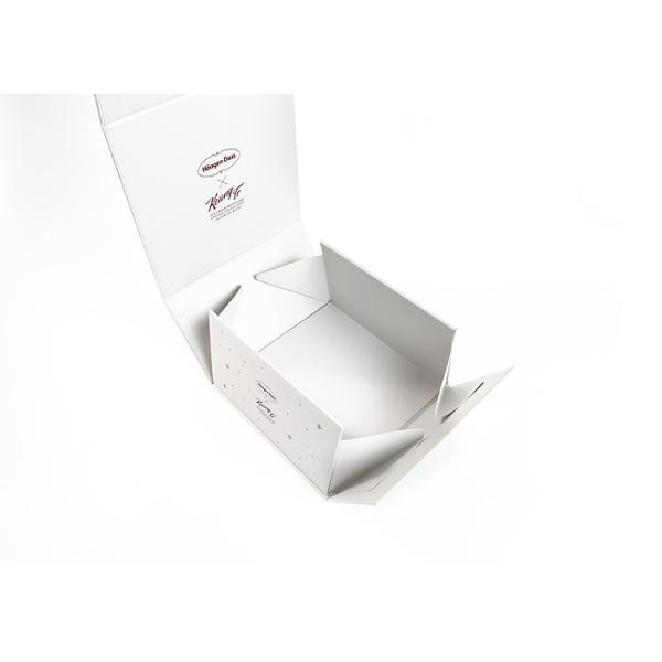 Quality Luxury Paper Magnetic Foldable Packaging Box Sustainable For Ice Cream for sale