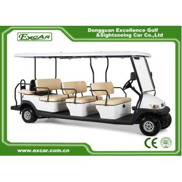 Quality 11 Passenger Electric Sightseeing Car 48V Trojan Battery /Curtis Controller for sale