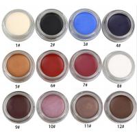 Quality 12 Colors Waterproof Gel Eyeliner For Brown Eyes , Smudge Proof Eyeliner for sale