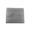 China Black Two Fold PU Leather Wallet For Men Durable Big Capacity 11.5*9.5 Cm factory