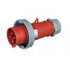 Quality 4P 32A IP67 Weatherproof Red 3rd Generation Industrial Plug Screwless China for sale