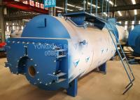 China 5 Ton Oil Fired Combi Boiler , 3 Pass Wet Back Steam Boiler For Palm Oil Production factory