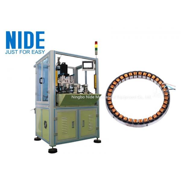 Quality Muti Pole Stator Needle Winding Machine Double Stations 500kg Weight for sale