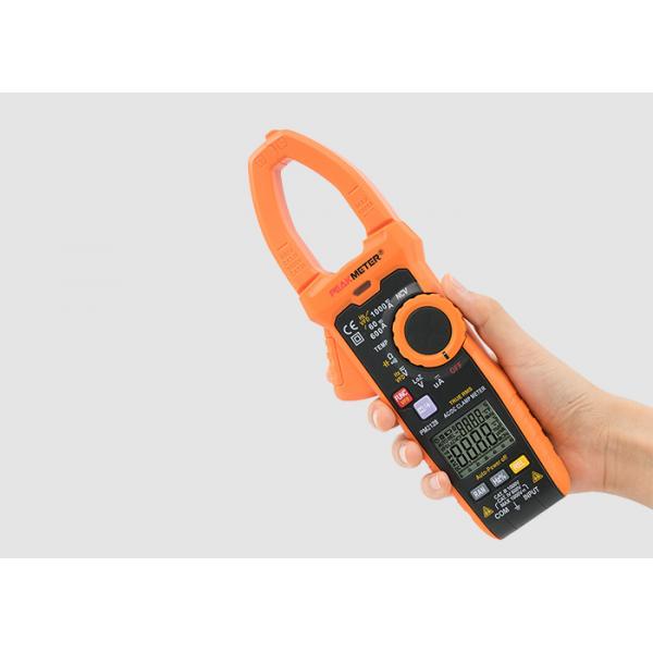 Quality Auto / Manual Range Multimeter Clamp Meter With Analogue Bar Graph Display for sale