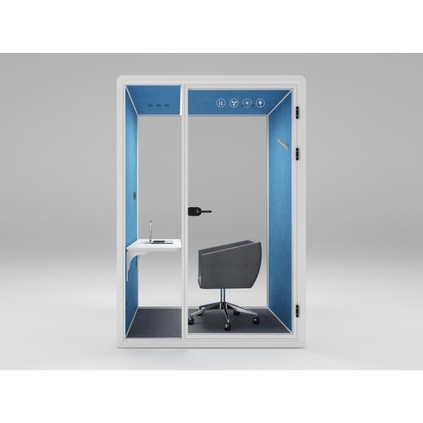 Quality Soundproof Shared Workspace Furniture Acoustic Phone Booth for sale
