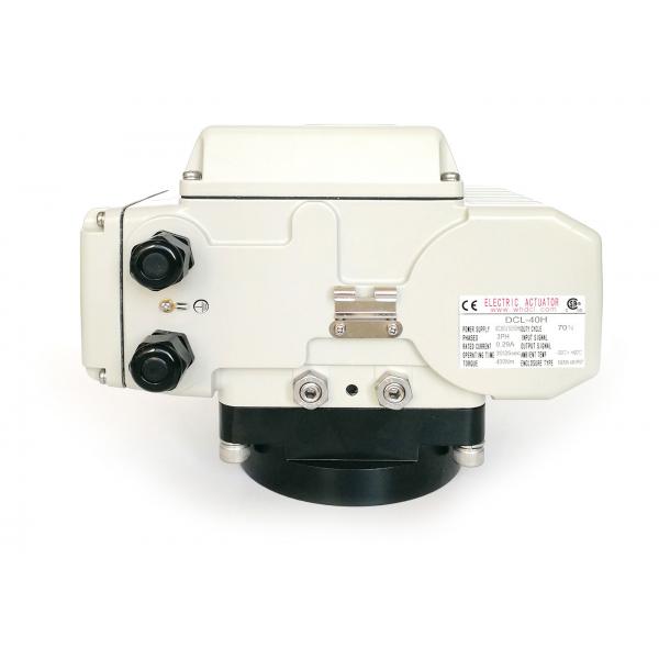 Quality Rugged Rotary 3 phase AC 400Nm 30S Quarter Turn Actuator for sale