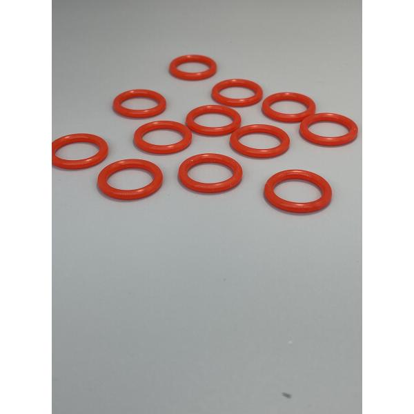 Quality 60-70 Hardness Silicone O Ring Seals Low Tensile Strength Cold Heat Resistance for sale