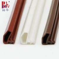 Quality OEM Wooden Door Seal Strip Pvc Door Weatherstrip Side Groove Type A Shaped for sale