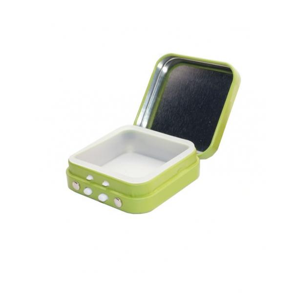 Quality Child Resistant Square Tin Box Food Grade Metal Tin For Candy Mint for sale