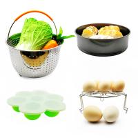 China Amzon Hot Sell 10 pcs Silicone Various Combination Kitchen Pot Accessories Set Inculde Non-Stick Cake Pan, Egg Bites Molds, etc factory
