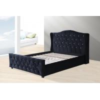 China Gas Lift Storage Overall Assembly Queen Size Platform Bed Frame Modern Design factory
