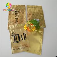 China Gold Royal Kratom Bali Foil k Packing Bags , Stand Up Pouch Bags For Spices Powder factory