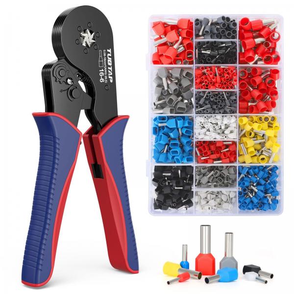 Quality Home Electrical Wire Crimper Set Antirust Multipurpose Hexagonal Style for sale