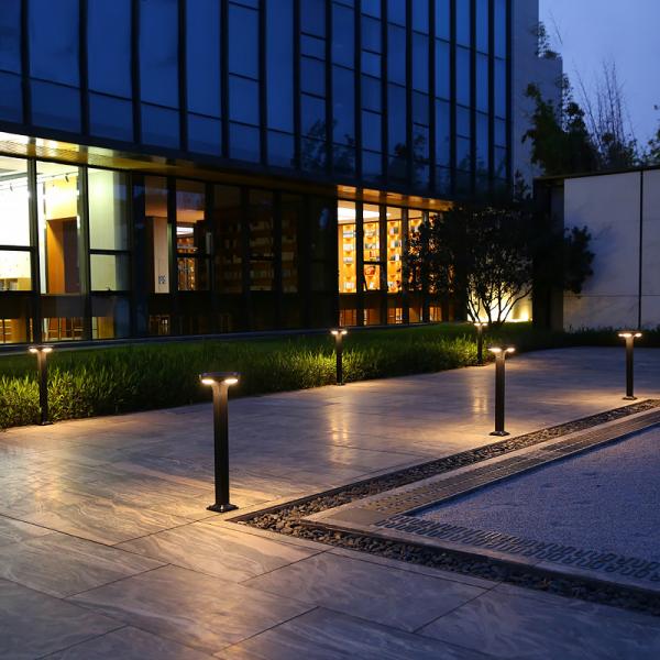 Quality CE Certified Square Landscape LED Solar Pathway Lights IP65 For Villas Decorative for sale
