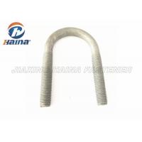 Quality Carbon Steel Grade 8.8 Hot Dip Galvanized Round Type u Bolts for sale
