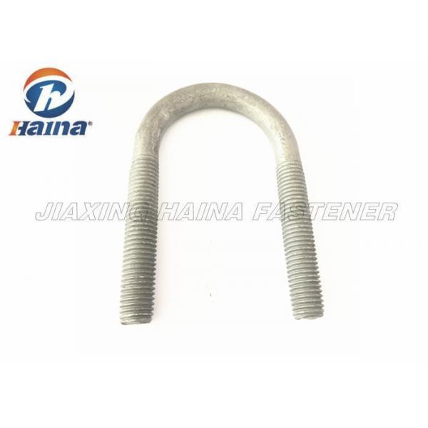 Quality Carbon Steel Grade 8.8  Hot Dip Galvanized Round Type u Bolts for sale
