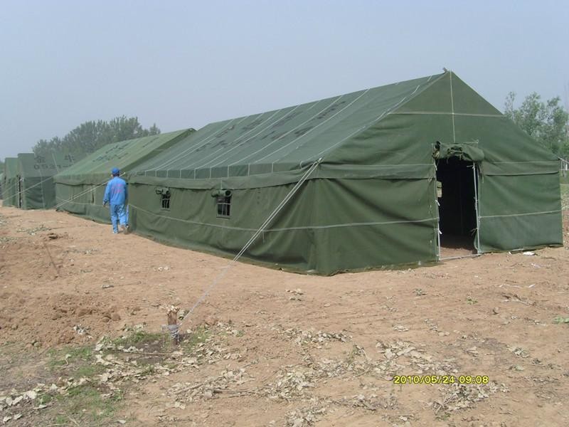 Quality Easy Install Outdoor Canvas Tent With Polyester / Cotton Canvas Cover Material for sale