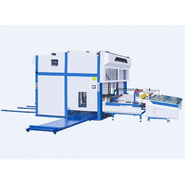Quality Auto Flip Flop Pallet Stacker Machine For Corrugated Cardboard for sale