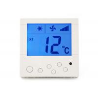 China Household LCD Display Digital Fan Coil Thermostat Central Heating Room for sale