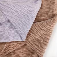 Quality 245 Gsm Super Soft Crushed Knit Velour Fabric For Jacked for sale