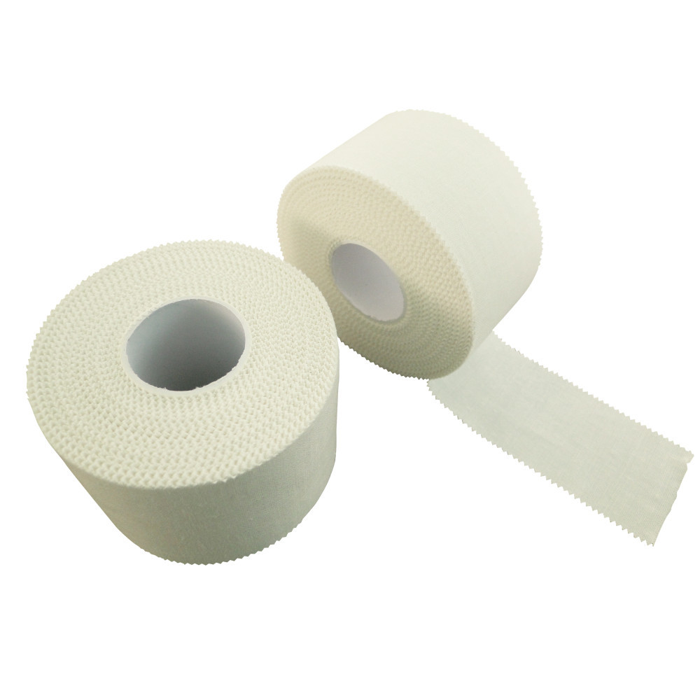China High Breathability Adhesive cotton athletic tape 15 Yards For Durable Healing Solutions factory