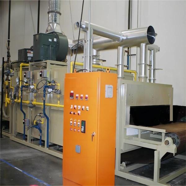Quality Industrial Continuous Mesh Belt Atmosphere Furnace And Kiln Systems For Ceramic Production Non Standard for sale