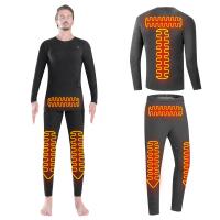 China Magnetic Heated Thermal Underwear Suit Washable Electric Heated Panties factory