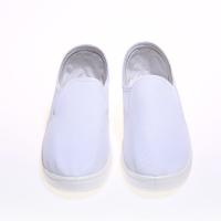 China Wear Resistant Anti Static Safety Shoes Canvas Upper Material With PU Sole factory