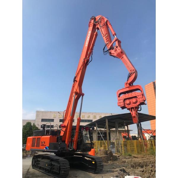 Quality No Pollution Hydraulic Sheet Pile Driver 2700kg Hammer Weight Easy Maintenance for sale