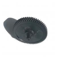 Quality Helical Molded Plastic Gear Shaft Black Color For Music Instruction for sale