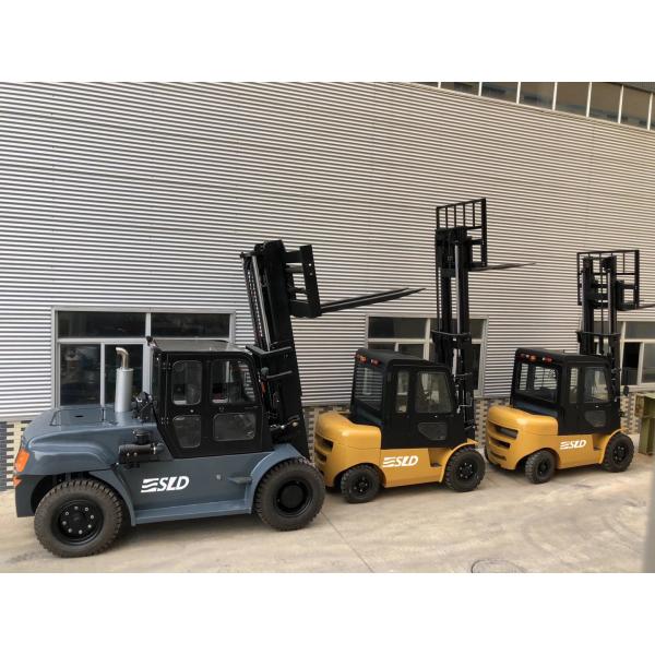Quality Internal Combustion 10 Tons 20000 Lb 20k 4 Wheel Forklift Lift for sale
