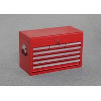 China 26 Professional Red Metal Top Tool Chest With 7 Drawers + 2 Handles To Store Tools for sale