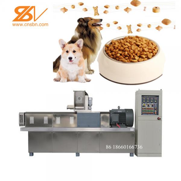 Quality Dog Pet Food Extruder Production Machine 38CrMoAlA Screw Material for sale