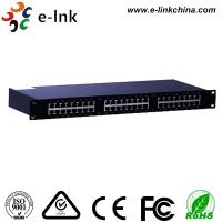 China 24 Ports 10 / 100 / 1000M Ethernet POE Switch , Power Over Ethernet Switch LNK-SPD2400G for sale