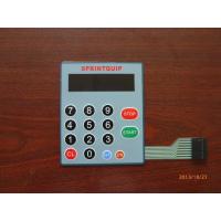Quality Plastic Single Flexible Push Button Membrane Switch Keypads , High Performance for sale