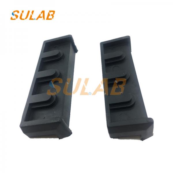 Quality Kone Elevator Spare Parts Rubber Guide Insert Slide Guide Shoes 130*10mm 130 for sale