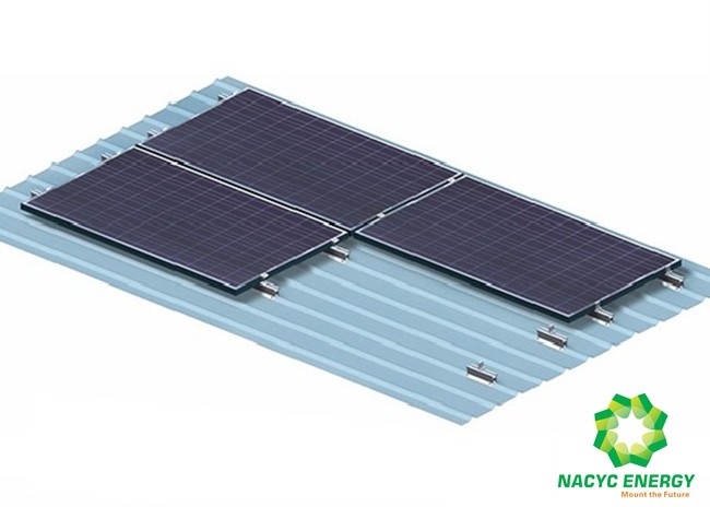 China Ballasted PV Mounting System Versatile PV Mounting Systems And Flat Roof Mounting Solar Tracking Systems Structure factory