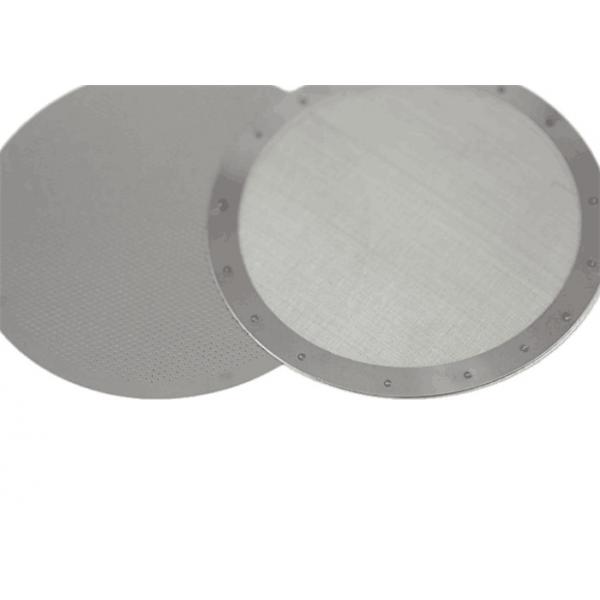 Quality Anti Corrosion Stainless Steel Mesh Filter Discs Fatigue Resistance For Liquid for sale