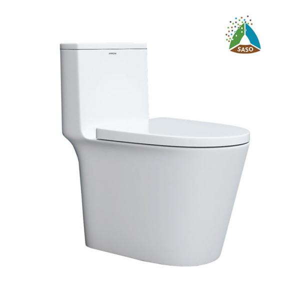 Quality Sanitary Ware One Piece Toilets , 300/400mm S Trap Water Closet for sale